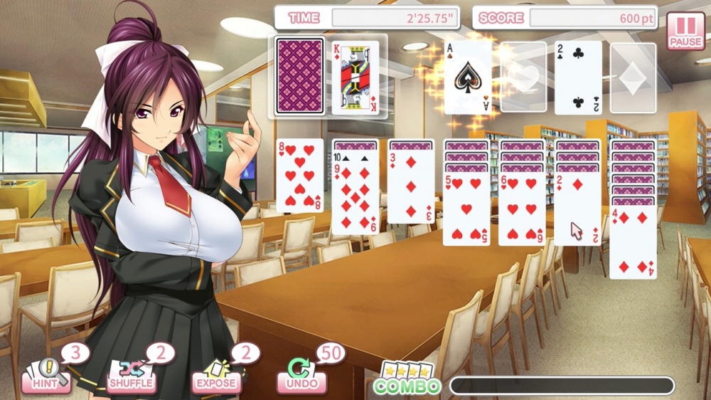 美少女接龙扑克 PLUS Pretty Girls Klondike Solitaire PLUS|官方中文|NSZ|原版|