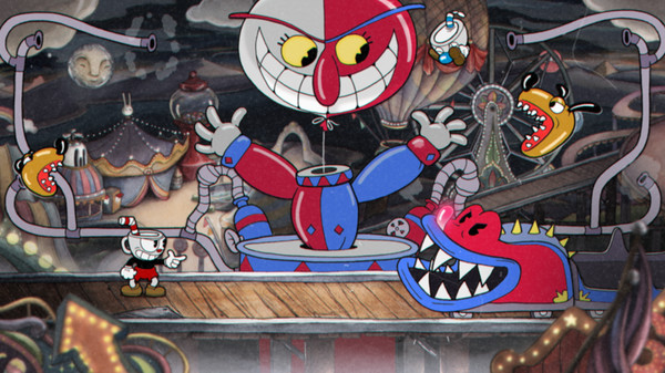 茶杯头 Cuphead|官方中文|本体+1.3.7+1DLC|NSZ|原版|