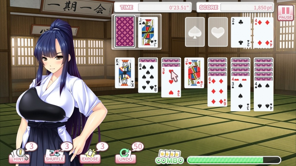 美少女接龙扑克 PLUS Pretty Girls Klondike Solitaire PLUS|官方中文|NSZ|原版|