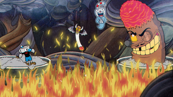 茶杯头 Cuphead|官方中文|本体+1.3.7+1DLC|NSZ|原版|